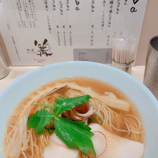 二種スープの芳醇中華Soba(銀座 篝 Echika池袋店)