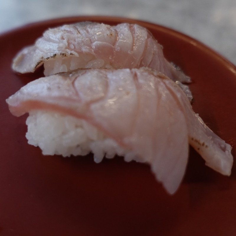 黒ムツの炙り(回転寿司 魚どんや （さかなどんや）)