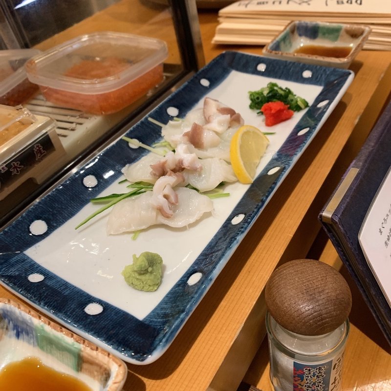 生だこのお造り(TAIZUSHI （タイズシ 【旧店名】すしの利行）)