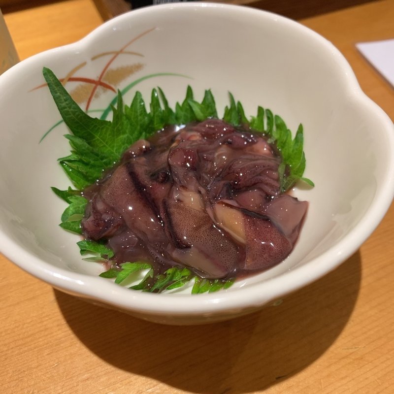 ホタルイカ沖漬け(TAIZUSHI （タイズシ 【旧店名】すしの利行）)