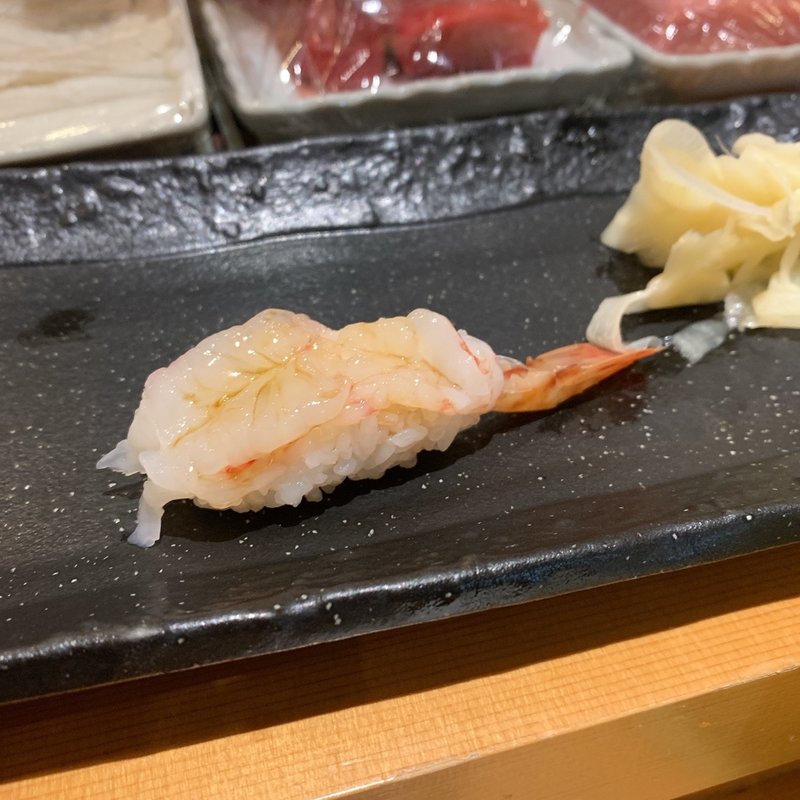 牡丹海老(TAIZUSHI （タイズシ 【旧店名】すしの利行）)