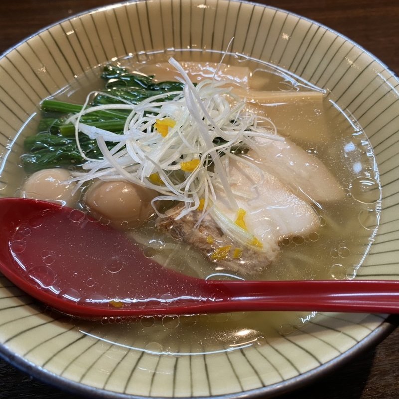 塩ラーメン(居酒屋太平洋)