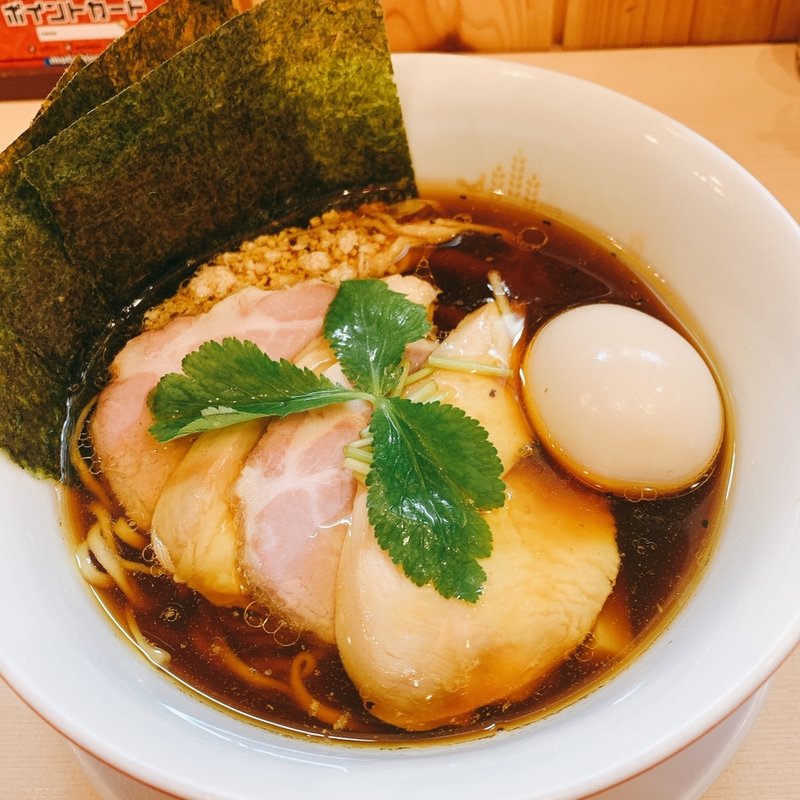 特製　醤油鶏そば(鶏そば ムタヒロ 花小金井店)