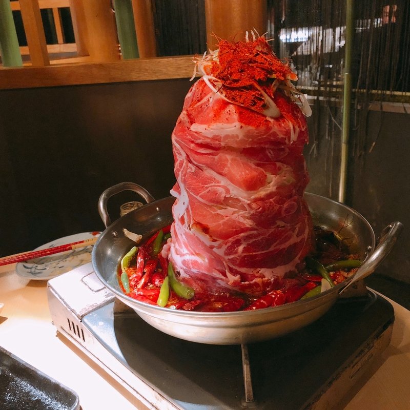 肉肉肉×29盛り鍋(九州黒太鼓 池袋 （【旧店名】九州黒太鼓 竹取の里）)