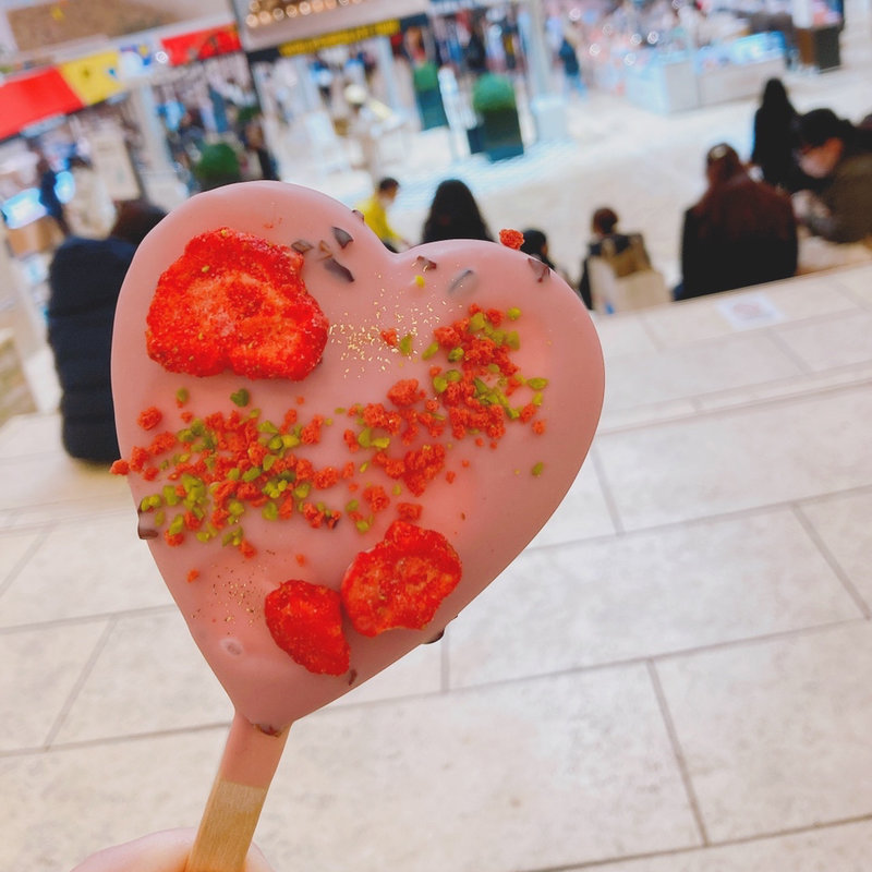 あまおう苺ルビーパルフェ(和楽紅屋)