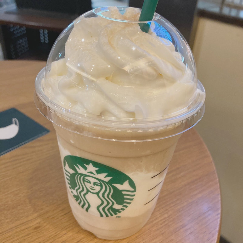 ほうじ茶クリームフラペチーノ(スターバックスコーヒー クリスタ長堀 ウエスト店)