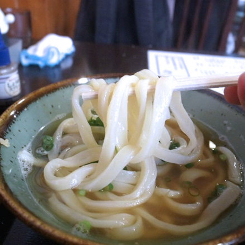 かけうどん 温(手打ちうどん つくつくぼうし)