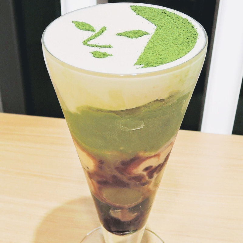 よーじやパフェ(よーじやカフェ 渋谷ヒカリエ ShinQs店)