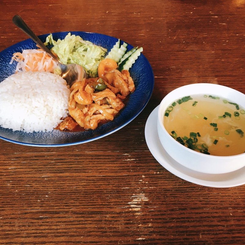 鷄レモングラス炒めセット(フォーNANA （フォー ナナ）)