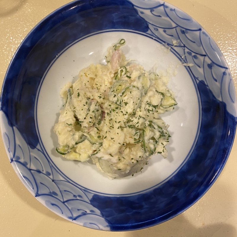 無化調 手作りポテサラ(麺や 流)
