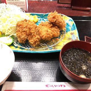 ヒレ&カキフライ(金沢かつぞう)