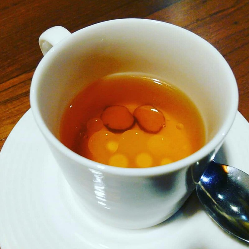 極コース スープ 大摩桜コンソメスープ トリュフの香り(さつま極鶏専門店 だいまおう)