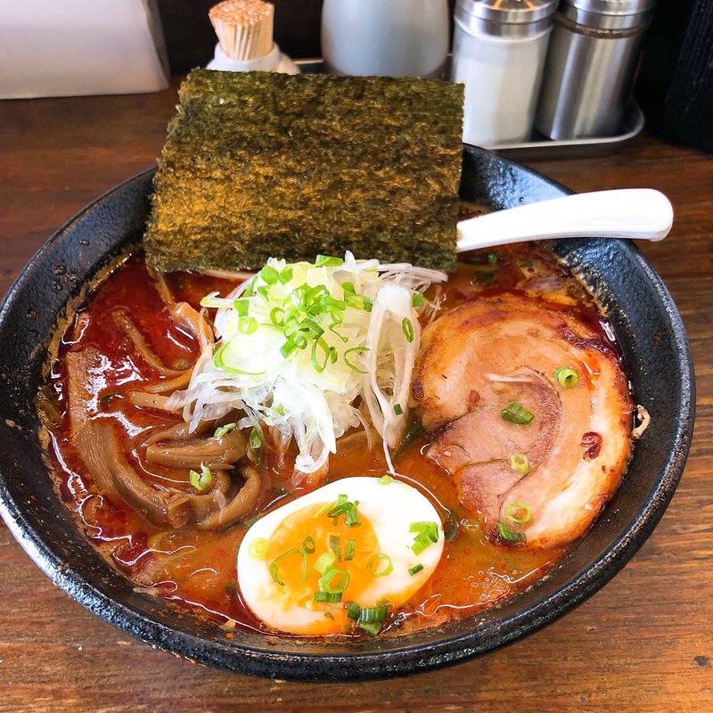 辛みそラーメン　激辛(らーめん優月)