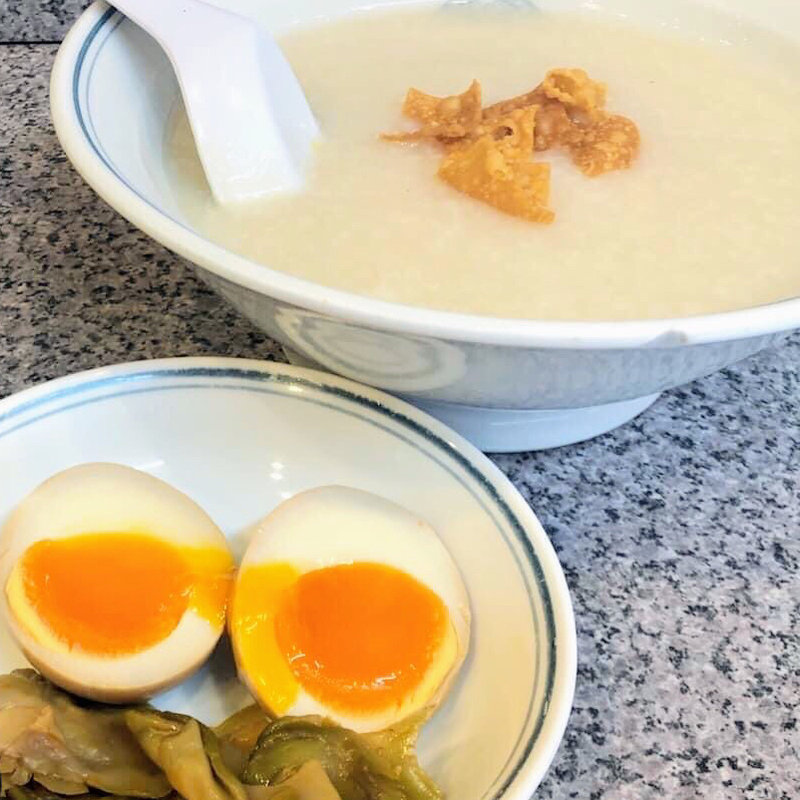 朝中華粥(味の萬楽)