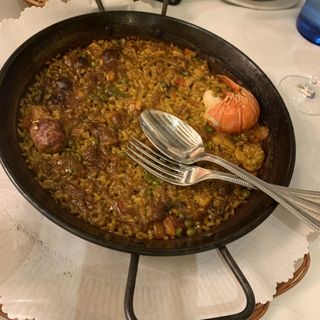 海鮮パエリア(スペインのレストラン)