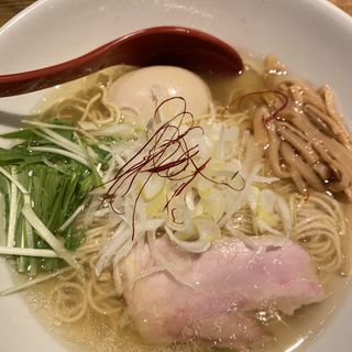 鶏白湯味玉ラーメン(麺屋 翔 本店)