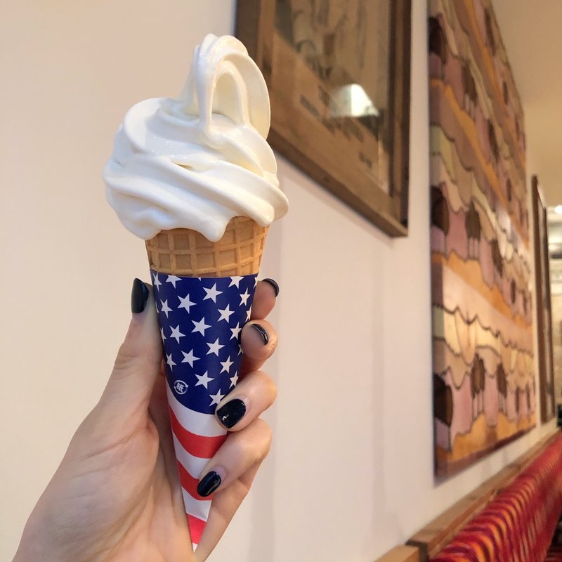 ソフトクリーム(ミルク)(Hohokam DINER ホホカムダイナー)