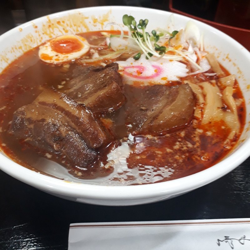 うま辛角煮らーめん(東麺房　大塚店)