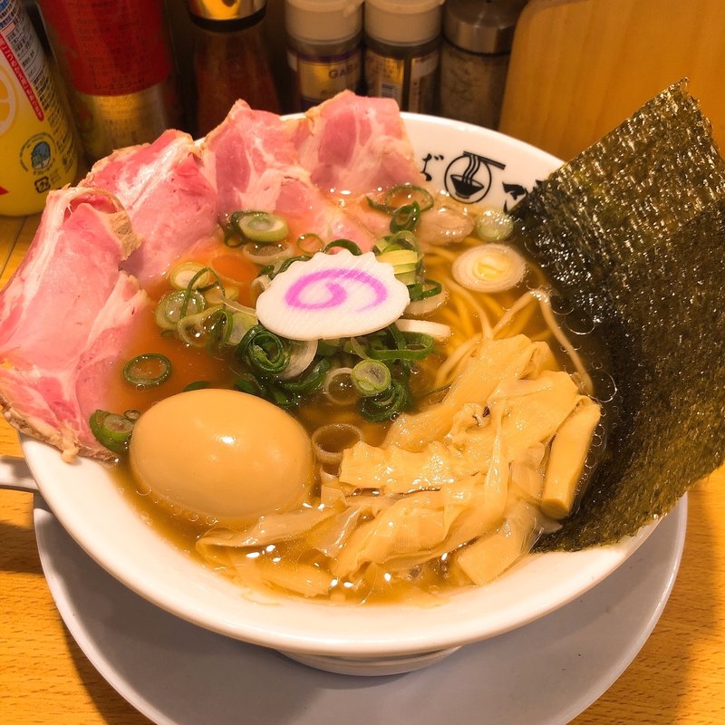 鶏中華そば全部のせ(鶏そば 啜る)