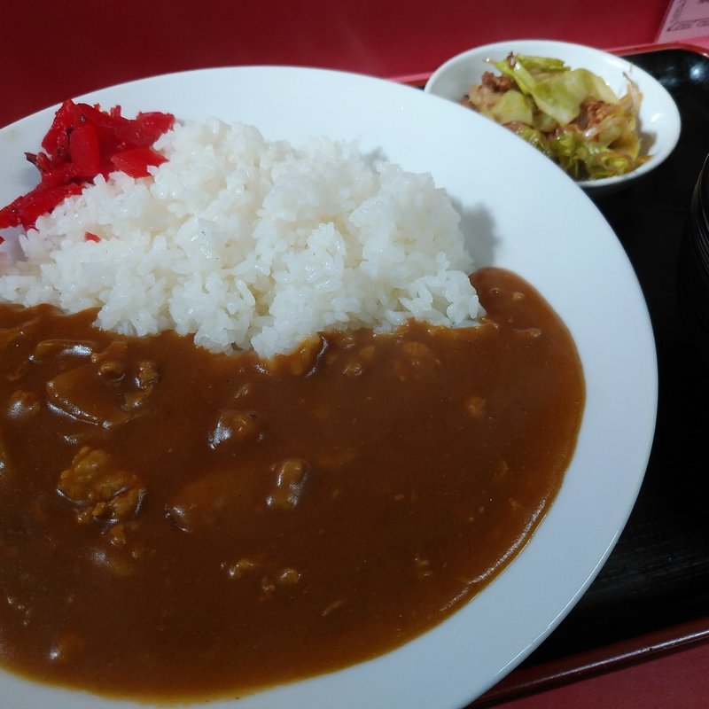 カレーライス(高柳亭)