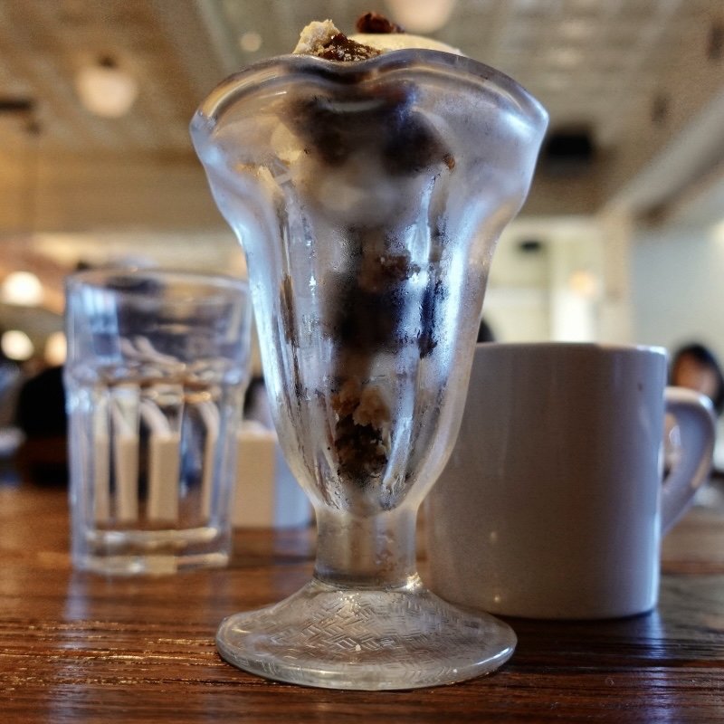 ダク特製ピーカンパイサンデー(バターミルクチャンネル原宿)