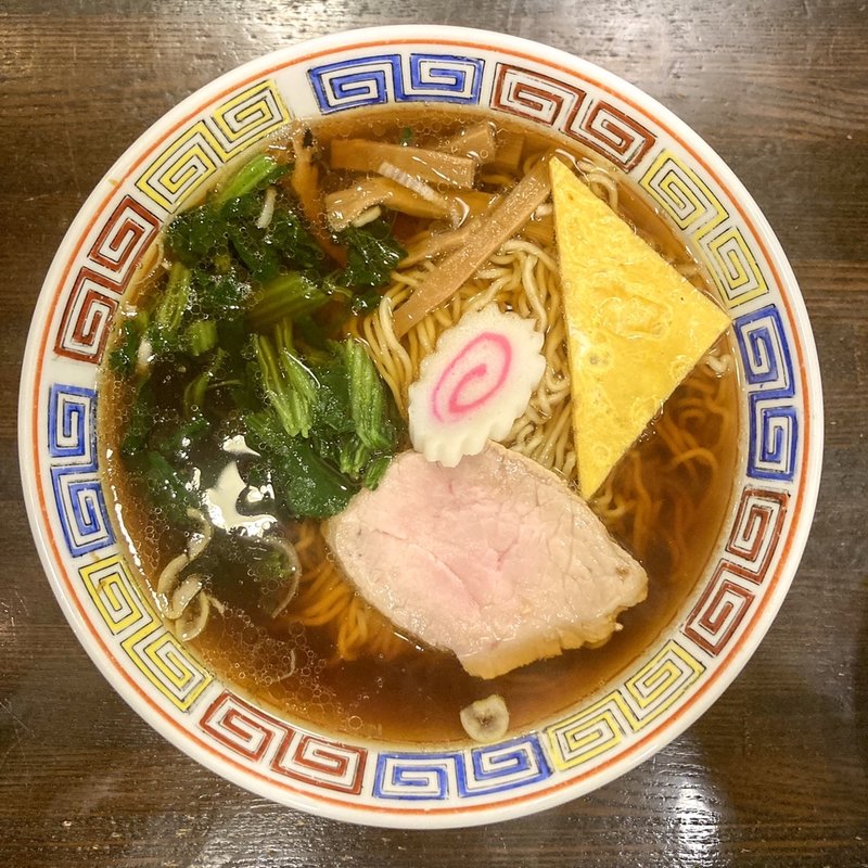 中華そば（大盛）(萬福)