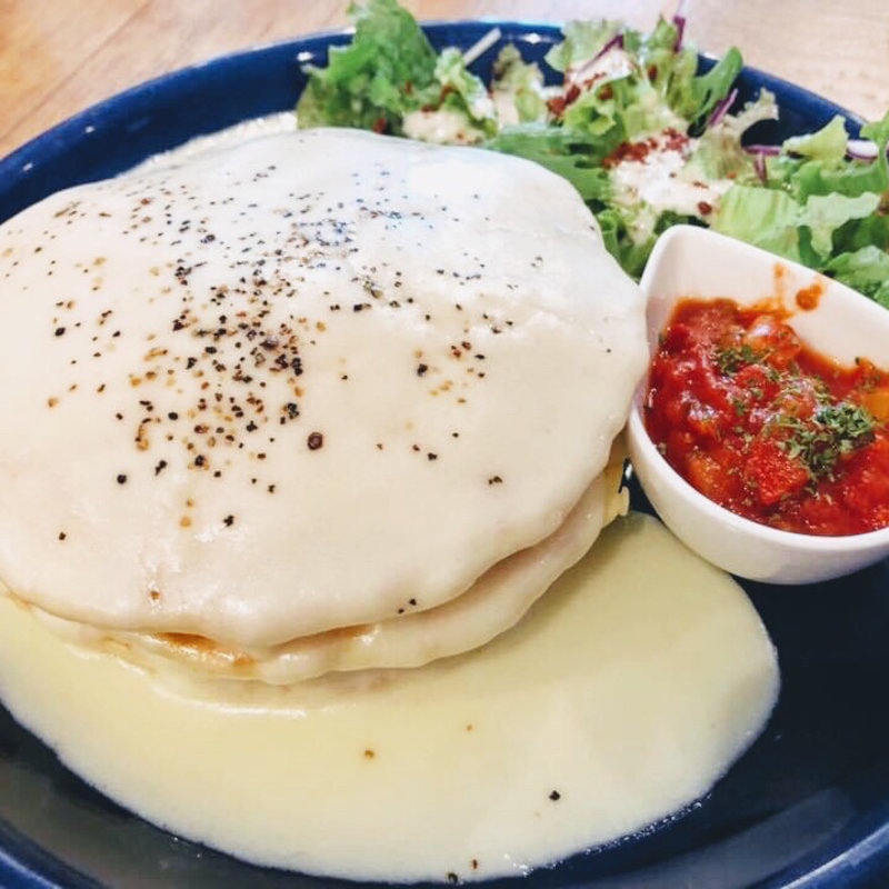 とろとろチーズのパンケーキ(RusaRuka東京自由が丘店)