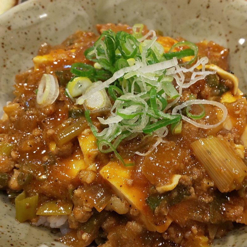 とっても辛い!!マーボー丼(焼肉商店浦島屋 清須はやかわ店)