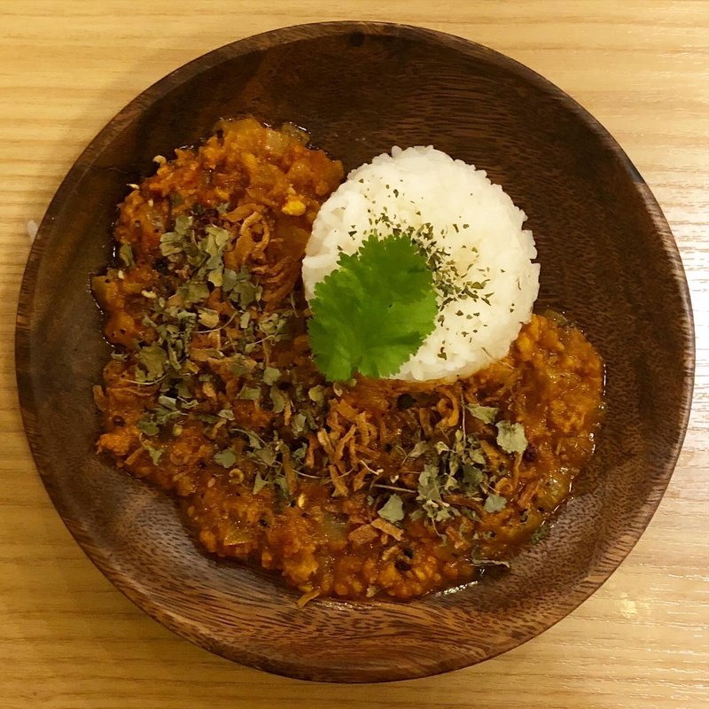 本格キーマ☆スパイスカレー(餃子王 道頓堀本店 GYOZAOH!)