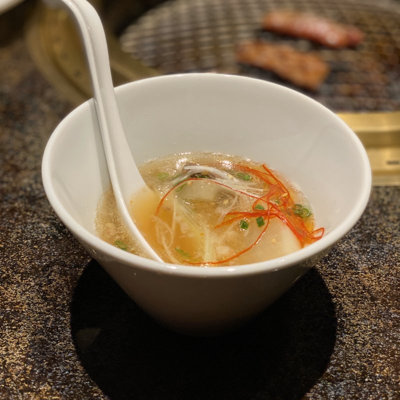 名物 徳川苑テールスープ(焼肉徳川苑)