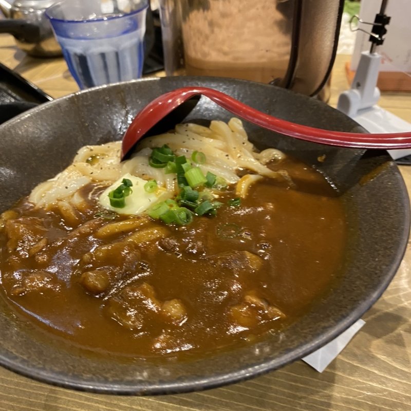 カレーうどん(山下本気うどん 渋谷並木橋)