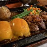 ダブルチーズハンバーグ(ゴールドラッシュ 本店 )