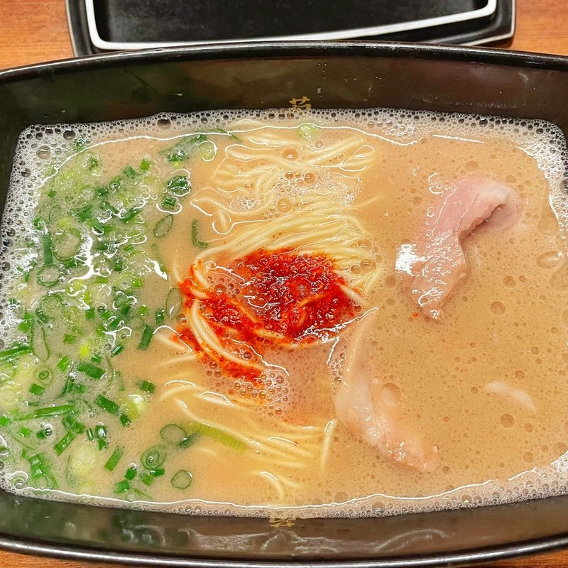 ラーメン(銀座重箱)(銀座一蘭)