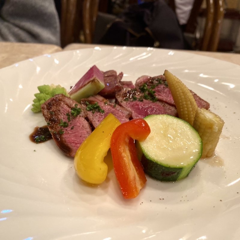 鴨のロースト(イタリア料理トゥッティ)