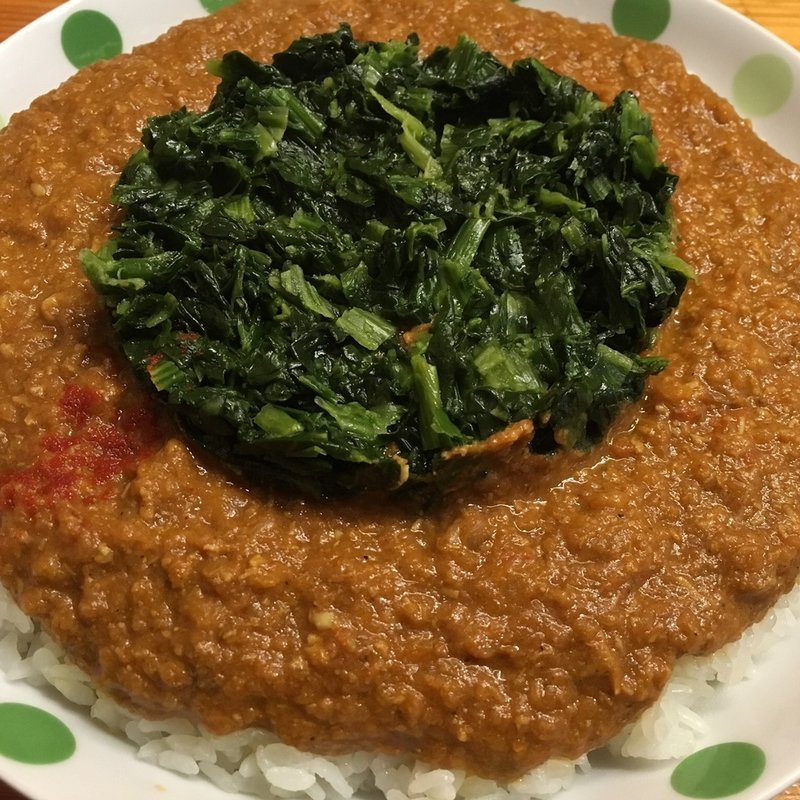 草カレー(火星カレー)