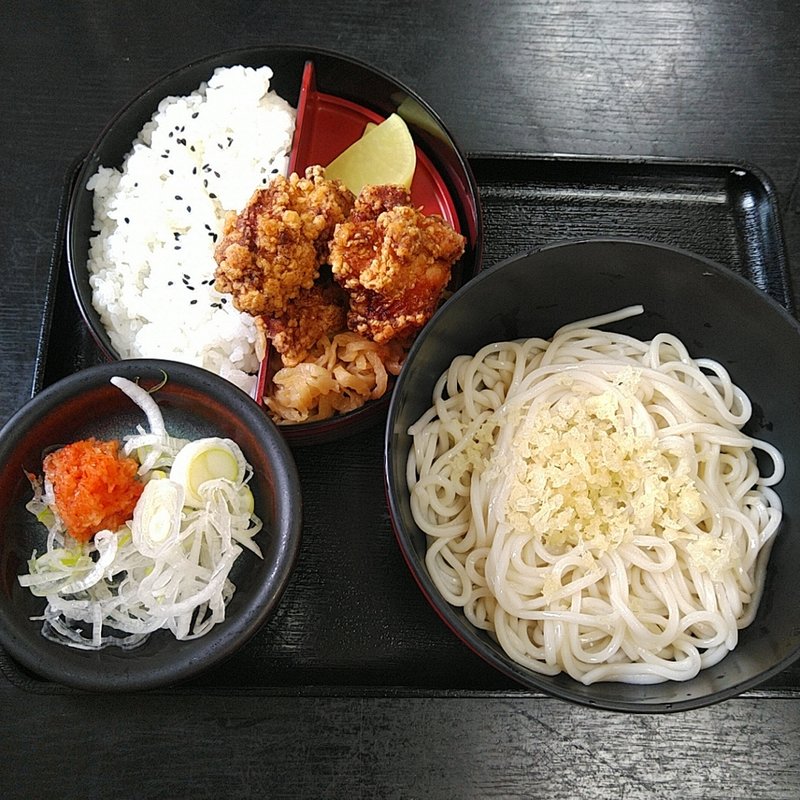 一福弁当そば(冷)(一福亭 )