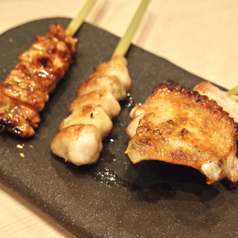 おまかせ7本串(焼鳥 きなり)