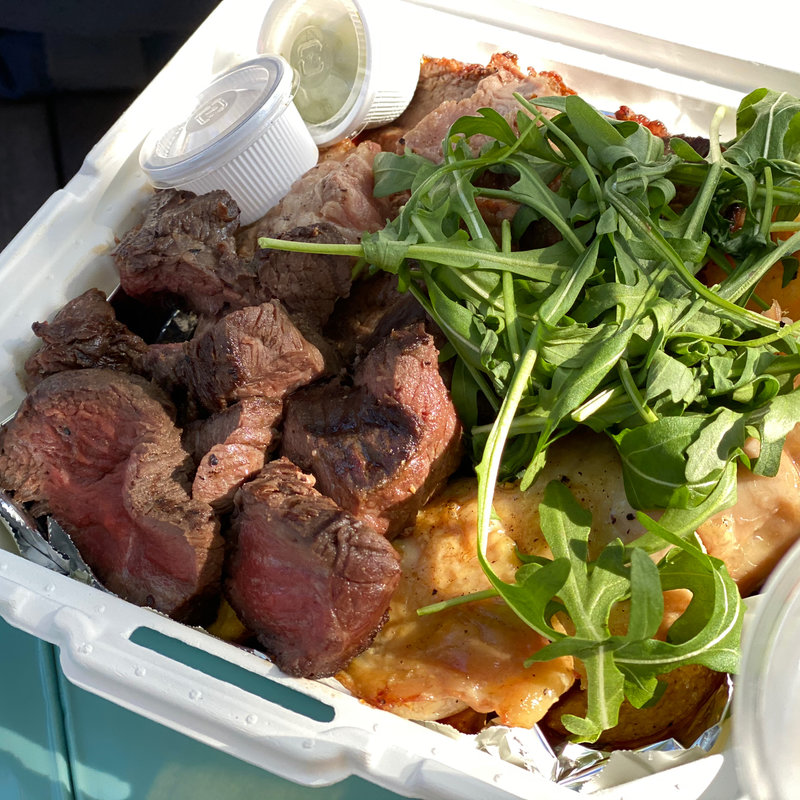 お肉盛り合わせ500g(bistro & grill me at park)