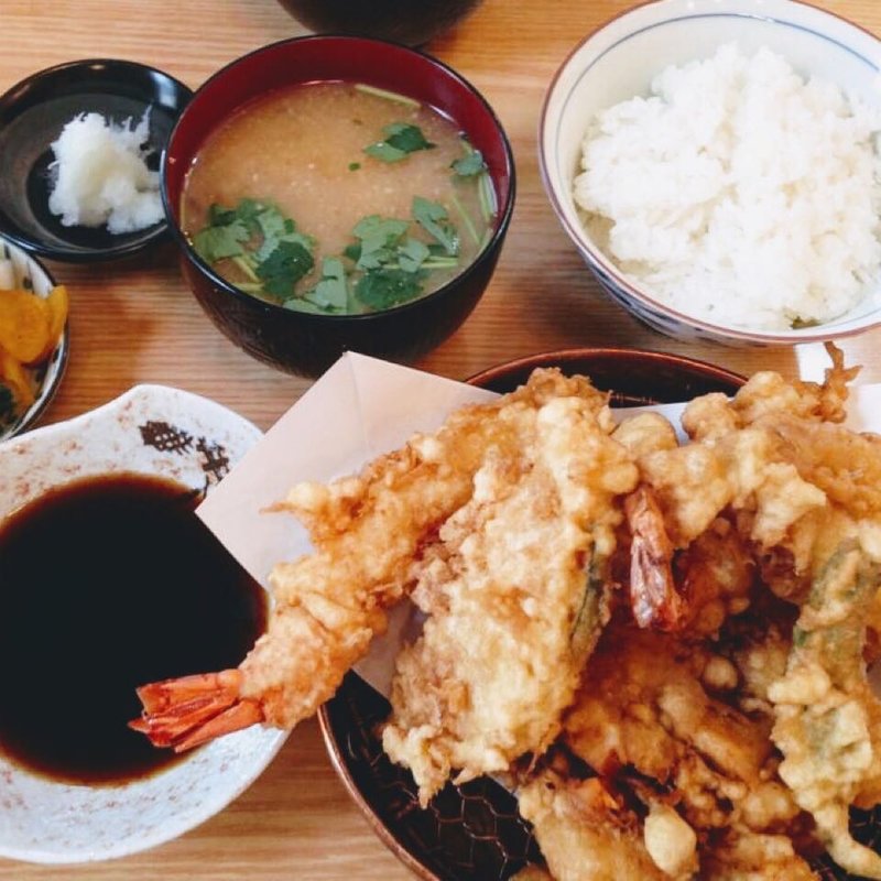 天ぷら定食(天ぷら 天藤(てんとう))