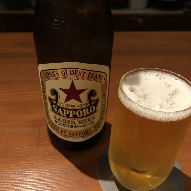 ビール(食堂 やすきち)