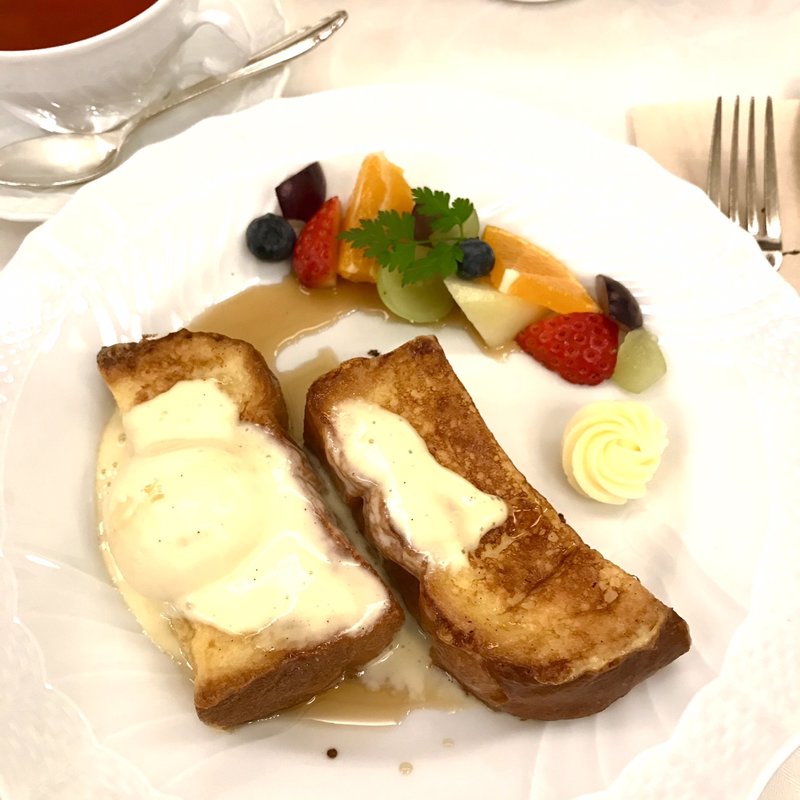 フレンチトーストアイスセット(五感 北浜本館 （GOKAN ゴカン）)