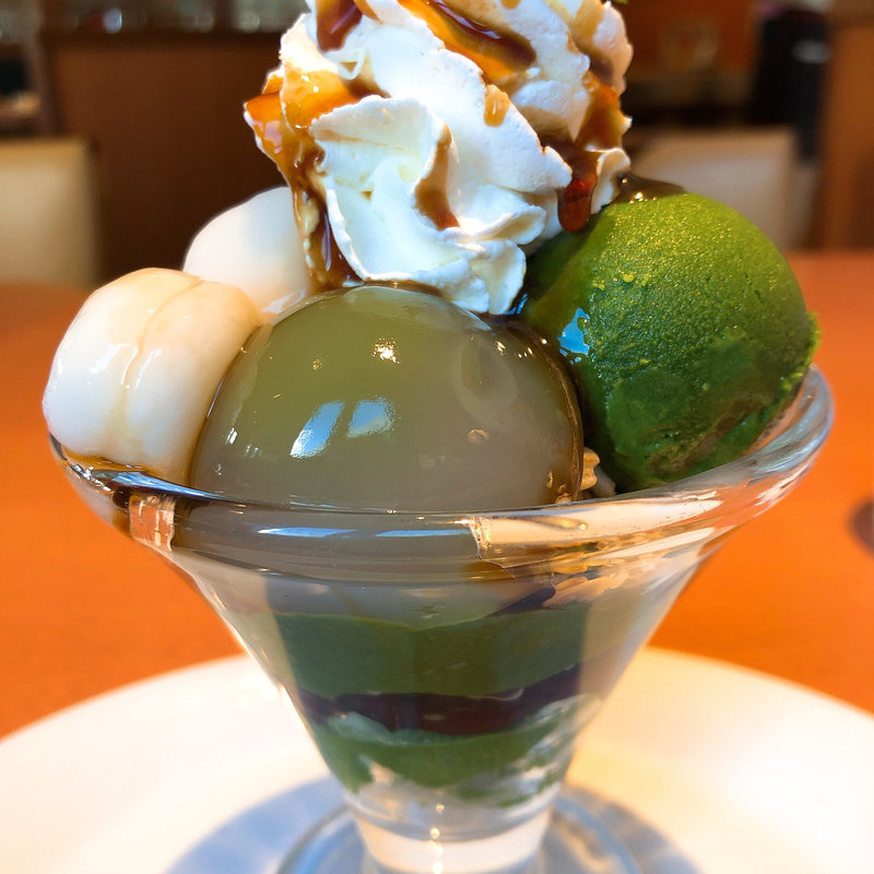 抹茶白玉ミニパルフェ(デニーズ 黒川店 )