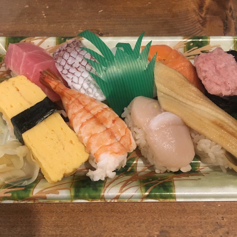 寿司盛り　テイクアウト(げんき鮨)