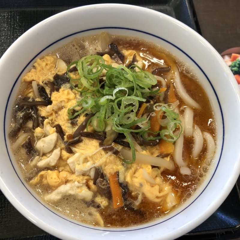 酸辣湯うどん(なか卯東近江八日市店)