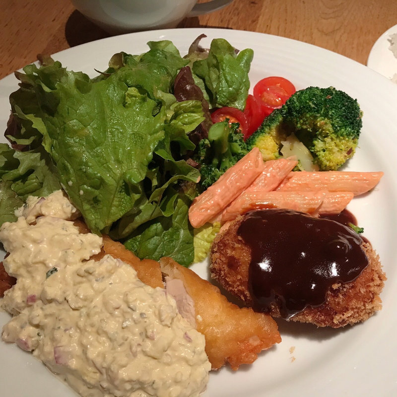 コロッケ＆フリットランチ(GARB LEAVES)