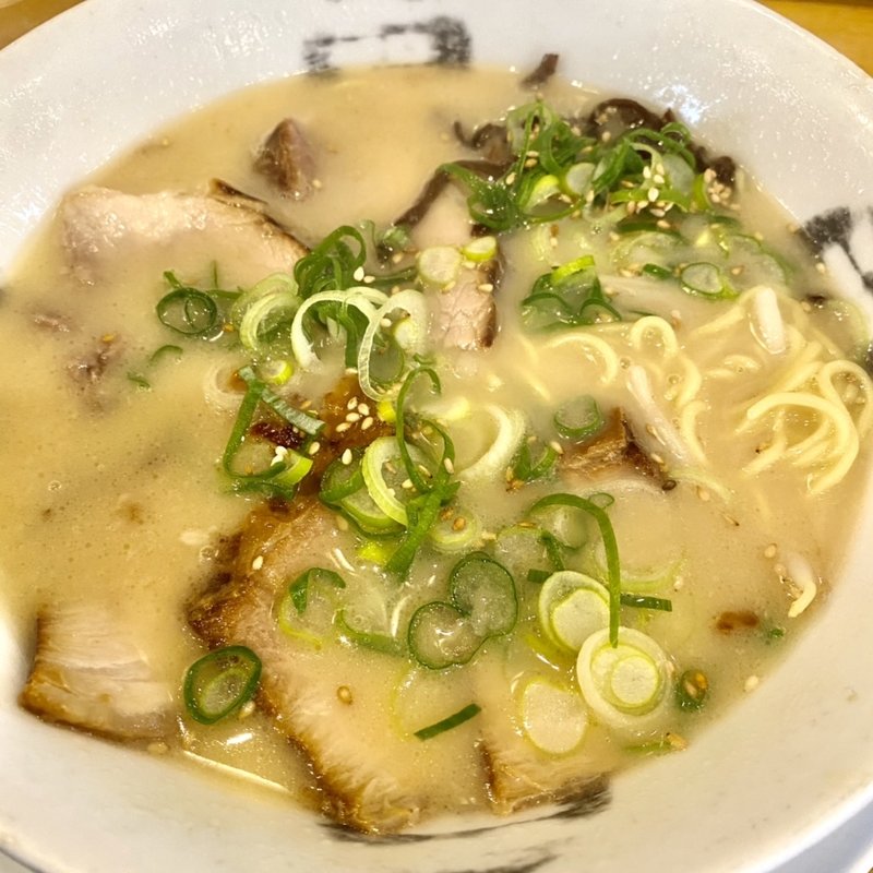 とんこつチャーシューメン　黒福(福福らーめん 湯里店)