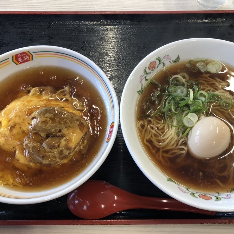 サービスランチ(餃子の王将 春日店)