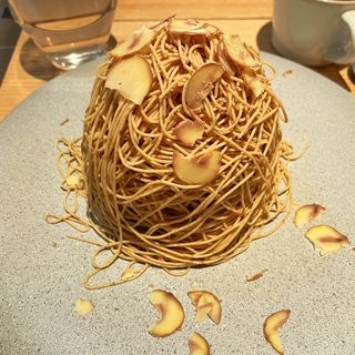 能登栗 熟成無糖モンブラン(高級和栗モンブラン専門店 栗歩自由が丘店)