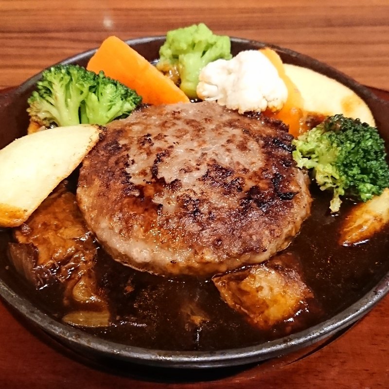 シチュードビーフハンバーグ(グリル蔵敷 ノースポート・モール店)