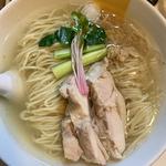 塩生姜らー麺(塩生姜らー麺専門店 MANNISH 浅草店)